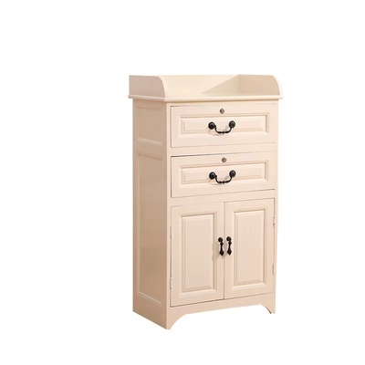 小型收银台个性网红服装店收款台前台接待台实木现代简约复古吧台