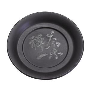 紫砂刻字杯垫家用杯托茶道配件茶具隔热垫圆形茶壶垫茶杯垫定制