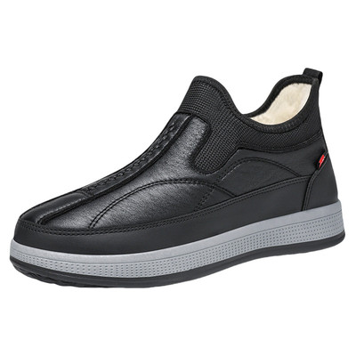 老北京棉鞋男冬季加绒加厚爸爸鞋