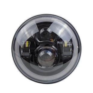 适用于豪爵铃木DL250大灯总成改装天使眼LED透镜灯芯大灯无损配件