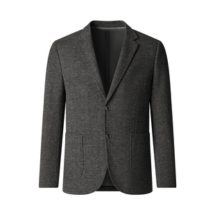 SHANSHAN杉杉休闲西装外套男2025秋冬款西服休闲外套西装羊毛单西