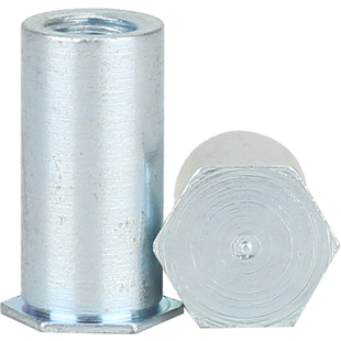 盲孔压铆螺母柱压卯螺柱 BSO-3.5M3*3x4x5x6x7x8x9x10x12 底孔5.4