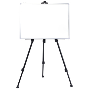 白板支架式家用黑板儿童小写字板画板磁性三脚架可折叠户外直播用