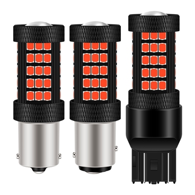 刹车灯爆闪超高亮汽车LED刹车灯泡改装后雾灯尾灯 T20 1156 1157