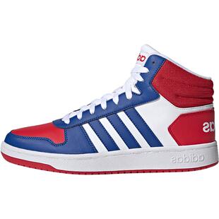 Adidas/阿迪达斯HOOPS 2.0 MID 男女高帮轻便防滑休闲板鞋FY8472