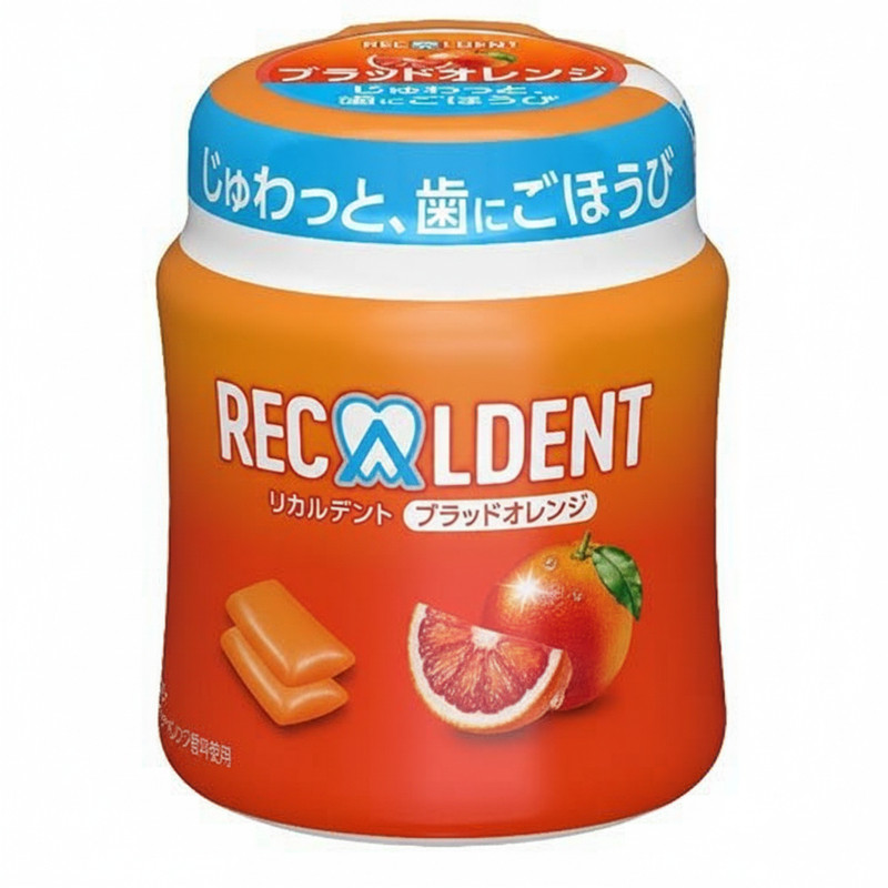 日本GC Recaldent齿科专用护齿薄荷水果味口香糖运动清新口气限定