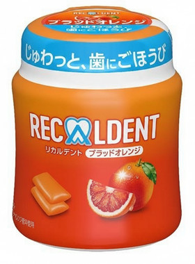 日本GC Recaldent齿科专用护齿薄荷水果味口香糖运动清新口气限定