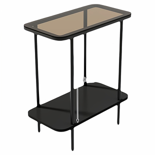 家用小方桌卧室床头置物架沙发边几高颜值简易出租屋小型茶几客厅