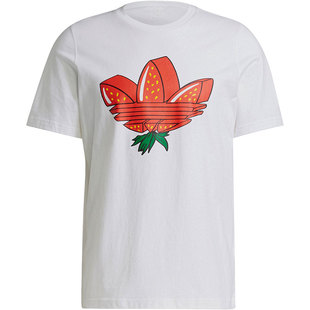 Adidas/阿迪达斯正品年新款男子三叶草夏季短袖运动T恤GP1971