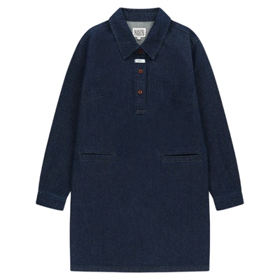 MARITHE女士长袖牛仔连衣裙