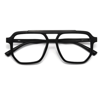 嘉视明男时尚tr超大宽眼镜不夹脸