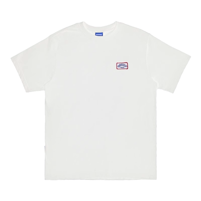 wassup简约字母刺绣章短袖