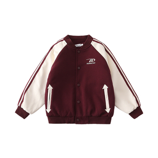 高端亲子装棉服一家三四口冬装加厚夹棉棒球服母女装保暖外套棉衣