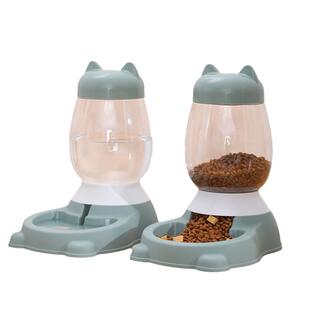 猫碗食盆猫粮自动喂食器饮水机宠物狗碗狗盆水碗猫咪饭碗喝水饭盆