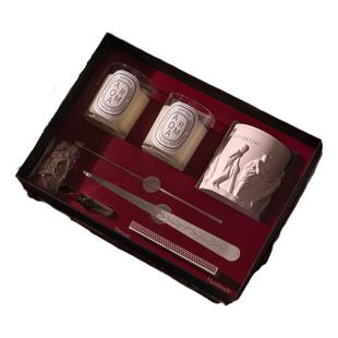 文艺复兴双芯香薰蜡烛浪漫高级感礼盒订婚结婚伴手礼送女生日礼物