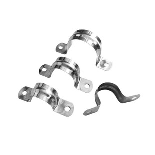 不锈钢骑马卡加厚马鞍卡欧姆卡U型骑马卡管卡抱箍管夹线管水管卡