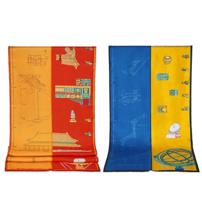 故宫紫禁营造·真丝长巾