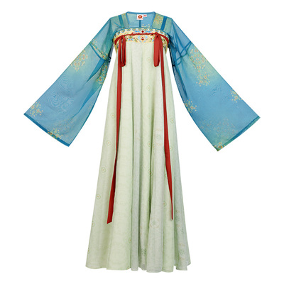 重回汉唐春辰锦原创齐胸汉服