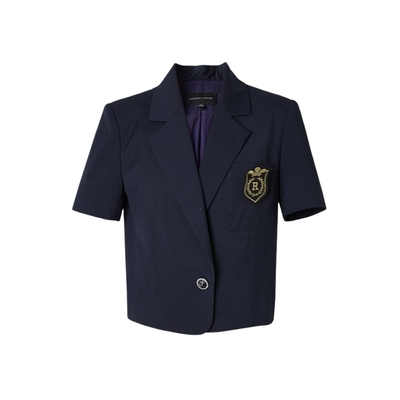 艾诺丝雅诗学院风设计感西装