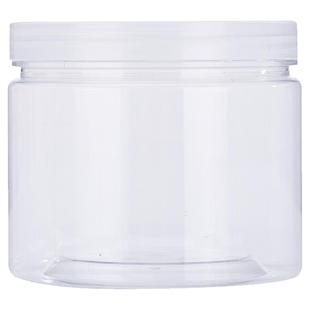 50个85广口透明pet塑料瓶带盖空瓶食品级2斤蜂蜜瓶蜜饯点心饼干桶