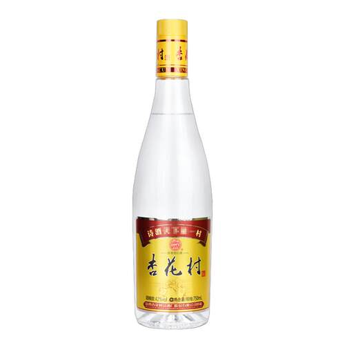 杏花村官方旗舰店42度金标玻瓶杏花村酒750ml单瓶纯粮酒