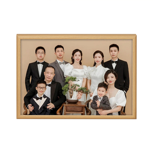 16寸中空相框全家福照片冲印加相框空框16寸照片相框大尺寸挂墙