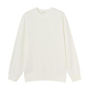 美特斯邦威卫衣男春季新款时尚舒适潮流纯色情侣装针织套头衫