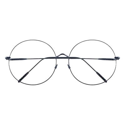 加大加宽155mm男女时尚纯钛眼镜