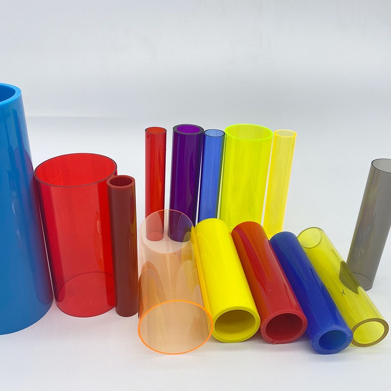 直供亚克力管装饰灯彩灯PC透明管磨砂坚固塑料圆管支持定 制