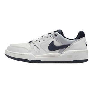Nike Full Force 男款黑白时尚舒适百搭耐磨低帮板鞋 FB1362-002