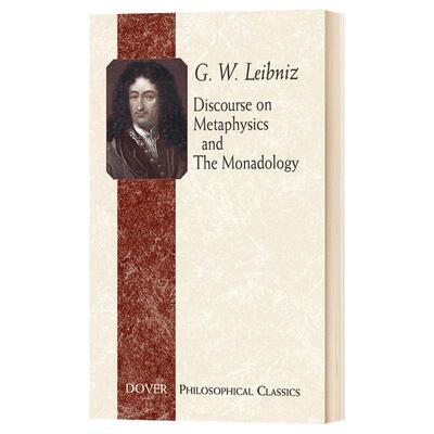 英文原版 Discourse on Metaphysics and The Monadology 形而上学和单子论 论形而上学和一元论 英文版