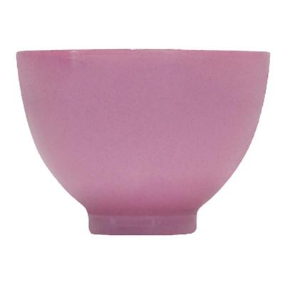 胭脂红手绘粉彩梨花小品杯