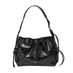 思加图新款通勤百搭褶皱包大容量托特包单肩包背提包X8298DX5