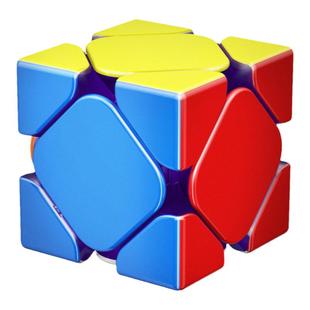 魔域文化RS斜转魔方三阶磁力版磁悬浮版异形顺滑专业比赛儿童玩具