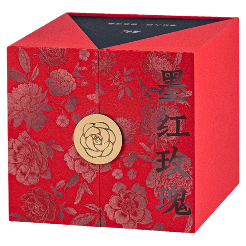 五虎墨红玫瑰花茶高山礼盒