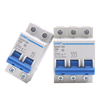 正泰小型断路器空气开关带漏电保护漏保NXB-63 NXBLE-32 1P 2P 3P