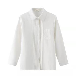 森林雾语jk长短袖衬衫原创刺绣风琴魔法书现货学院纯白基础款日系