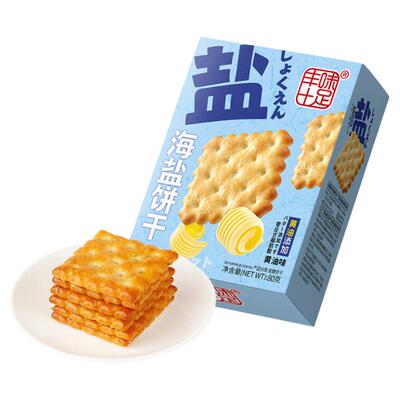 丰味十足进口黄油味饼干香葱味