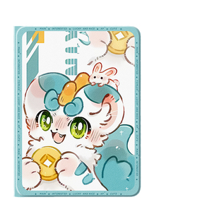 适用苹果平板ipadair6保护套ipad10代9八8有兽焉air5保护壳ipadpro非人哉11寸mini6国漫4迷你air3貔貅2带笔槽