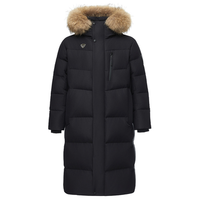 坦博尔25新款鹅绒毛领羽绒服