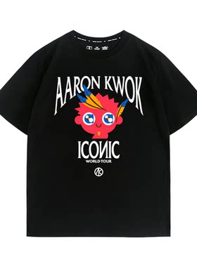 郭富城ICONIC应援短袖T恤男