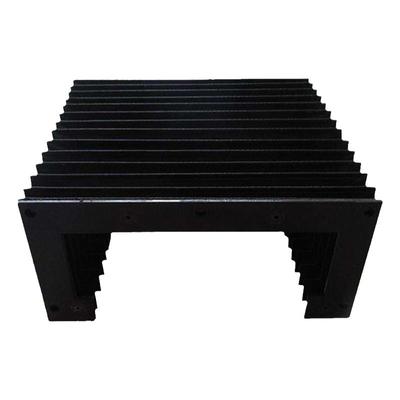 数控机车床不锈钢板风琴式防护罩