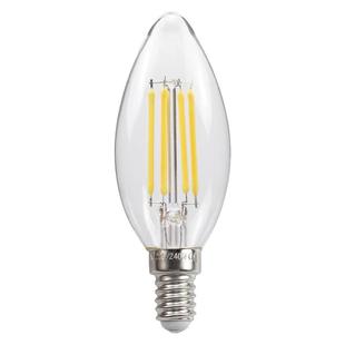 防古复古led灯泡爱迪生e14e27螺口节能蜡烛水晶灯C35尖泡拉尾光源