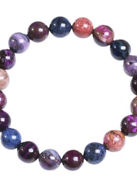 皇家紫手链苏幕水晶舒俱来