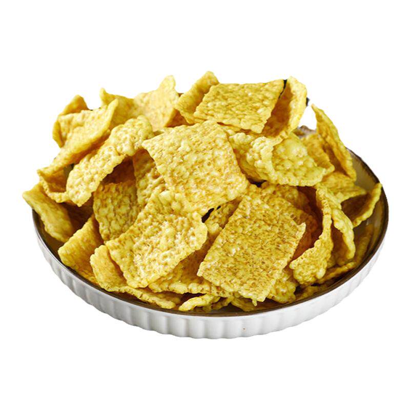 无蔗糖零食糖尿人专用咸味锅巴苦荞片三高人群解馋食品粗粮