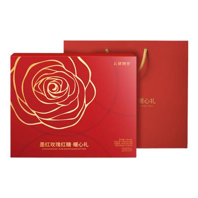 云耕物作玫瑰红糖礼盒送礼推荐