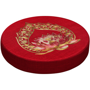 新中式蒲团坐垫打坐禅修拜佛垫家用磕头跪拜垫子佛堂烧香静坐冥想