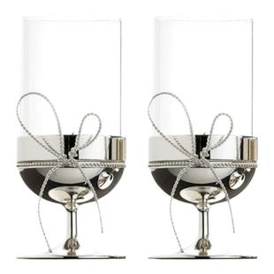 Wedgwood爱之结绳香槟对杯王薇薇VeraWang结婚礼物轻奢礼品礼盒