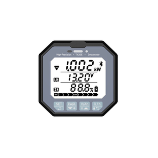 TX20蓝牙库仑计电瓶电动车房车库伦计电量显示器表电池容量检测仪