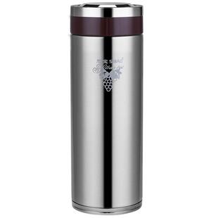 思宝官方晨光C304不锈钢直筒杯子便携商务保温杯家用商务简约水杯